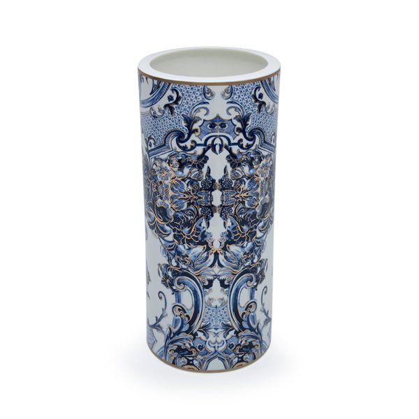 Roberto Cavalli Azulejos Vaso Grande High Vase  Online Sale