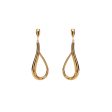 Esprit Earrings BigÂ Ip Gold Color Stainless Steel Hot on Sale