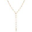 Rebecca, Necklace In Bronze And 18K Yellow Gold With Crystals Discount