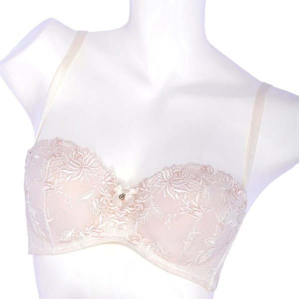 Lise Charmel Underwired Bandeau Bra Ivory 32D Online