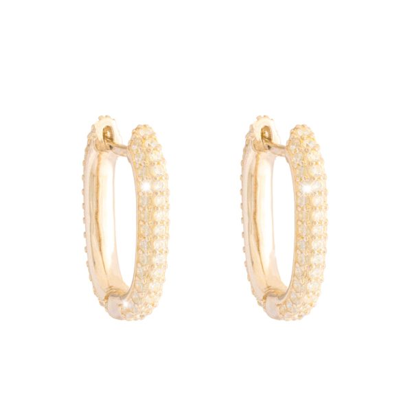 Rebecca, Earring Cuff Yellow Gold , One Size Online Sale