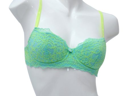 Twinset Balconette Bra Yellow Green 34B Online