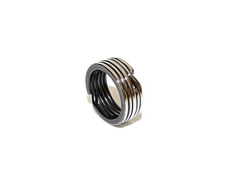 Diesel Men S Stainless Steel Ring Size 8 Online