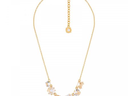 Les Nereides 6 Crystal Stones Necklace Sale