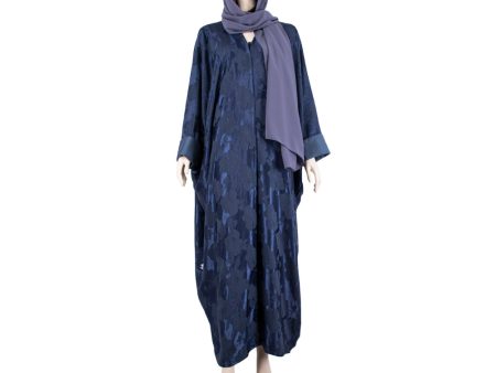 Lamar Abaya Color Blue For Discount