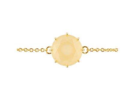 Les Nereides Round Citrine Stone Bracelet Fashion