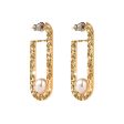 Rebecca R-Zero Pearl Hoop Earrings Online Sale