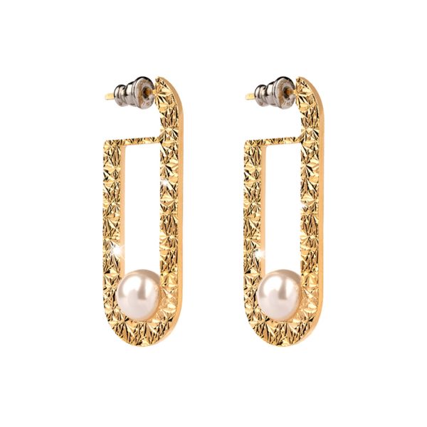 Rebecca R-Zero Pearl Hoop Earrings Online Sale