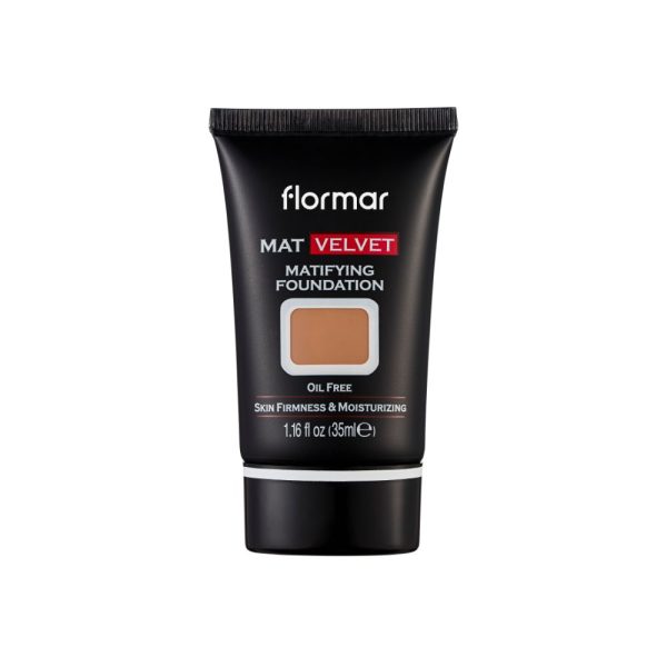 Flormar Mat Velvet Foundation V210 Coffee - 35ml Online now