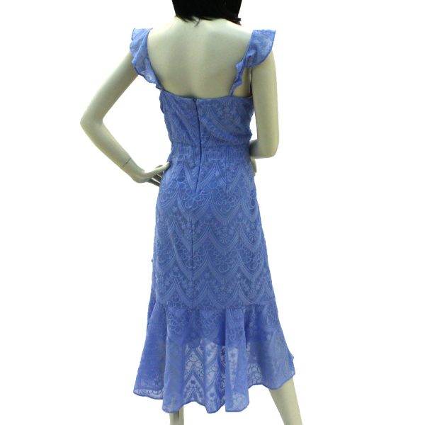 Ml By Monique Lhuillier Dress - Periwinkle For Discount