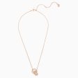 Swarovski Further Pendant White Rose-Gold Tone One Size For Sale