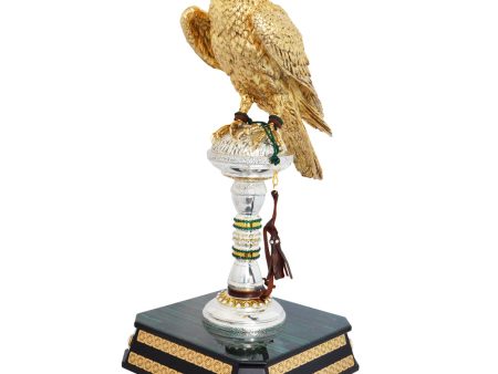 Goldline Golden Falcon With Silver Stand Online Hot Sale