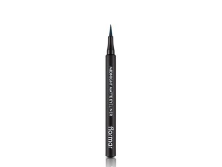 Flormar Midnight Matte Eyeliner 004 Green - 1ml Fashion