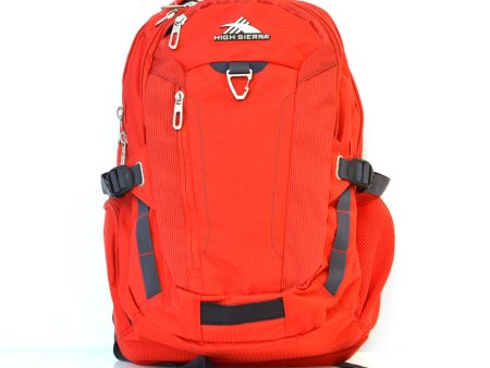 High Sierra Tephra Backpack Crimson Mercury For Discount