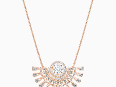 Swarovski Sparkling Dance Dial Up Necklace Dark-Multicoloured Medium Online Sale