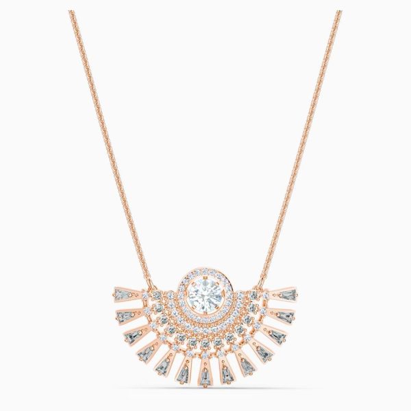 Swarovski Sparkling Dance Dial Up Necklace Dark-Multicoloured Medium Online Sale