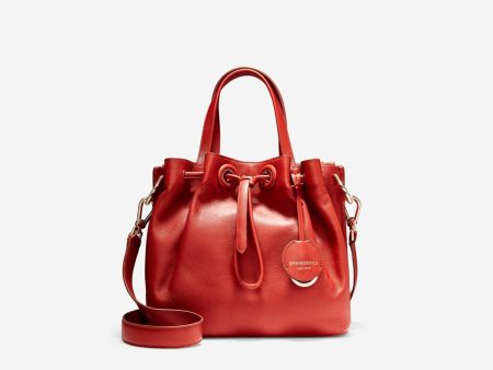 Cole Haan Grand Ambition Small Bucket Bagburnt Orange,One Size Burnt Orangesize One Size Hot on Sale