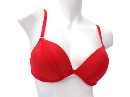 Yamamay Push-up Bra Red Fashion