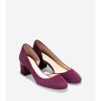 Cole Haan, Laree Grand Pump 55mm, Fig Suede, 7 Discount