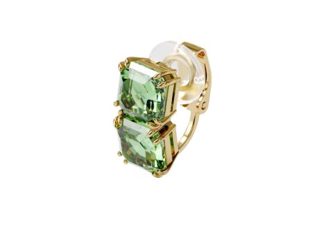 Swarovski Millenia Ear Cuff Single, Green, Gold-Tone Plated Sale