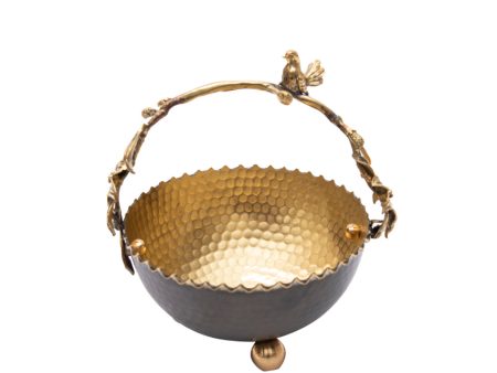 Decorium Nature 14.5 Cm Basket, Bronze Online