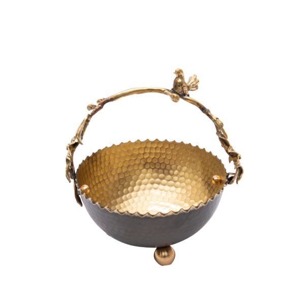 Decorium Nature 14.5 Cm Basket, Bronze Online