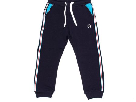 Aigner Kids Boy s Navy Blue Jogger Fashion