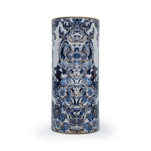 Roberto Cavalli Azulejos Vaso Grande High Vase  Online Sale