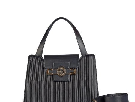 Valentino Orlandi Ladies Bag Black  Color Fashion