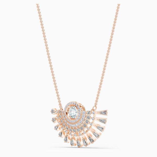 Swarovski Sparkling Dance Dial Up Necklace Dark-Multicoloured Medium Online Sale