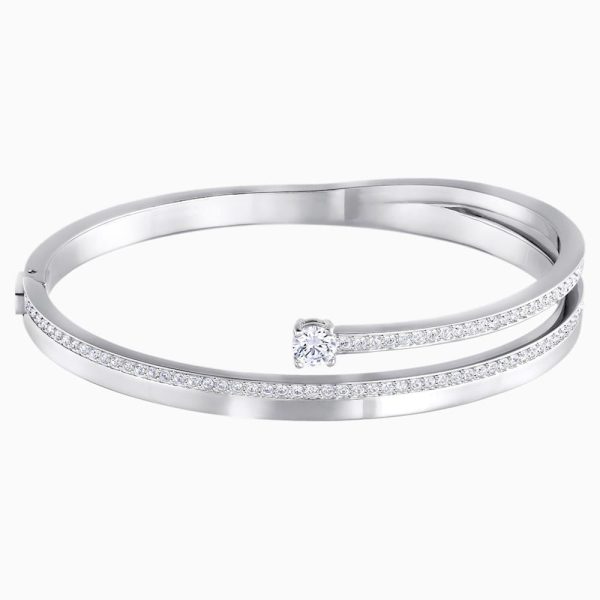 Swarovski Fresh Bangle White Supply