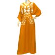 Shaira Kaftan Size S Mustard White For Sale