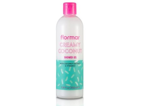 Flormar Shower Gel 002 Creamy Coconut - 350ml Fashion