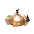 Decorium Nature S Dome Delight Holder, Gold Fashion