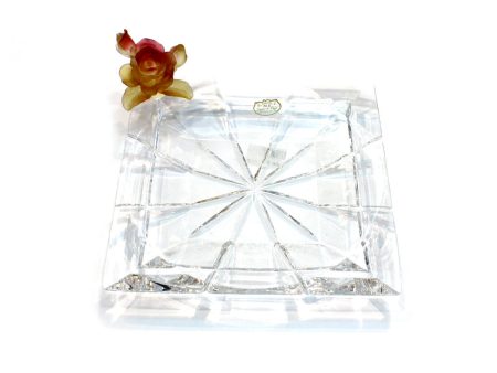 Cristal De Paris Square Plate 9X24 cm For Discount