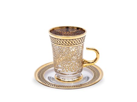 Decorium Selcuklu 12 Pcs Tea Set For Sale