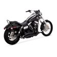 Vance & Hines HD Dyna 06-17 Big Radius 2-2 Black PCX Full System Exhaust Hot on Sale